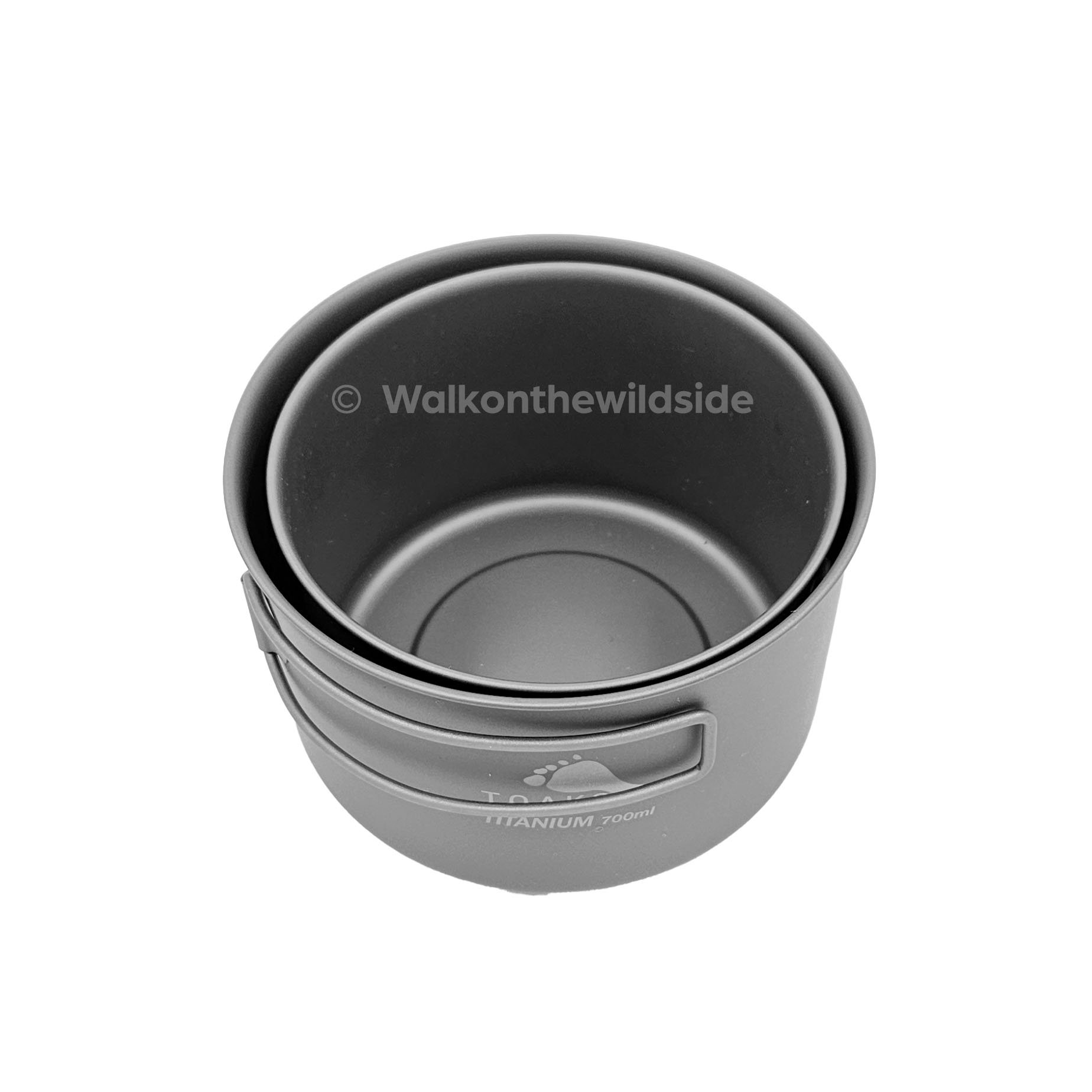 Toaks Pot 700D-115 mit Bowl BWL-D103 darin